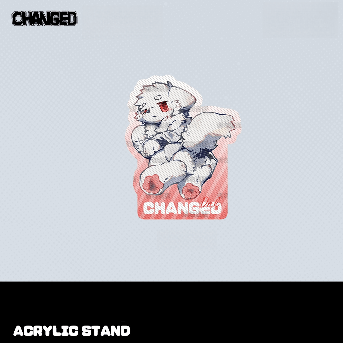 Changed Game Acrylic Standee, Puro, Shark and Dr. K 43778:785356