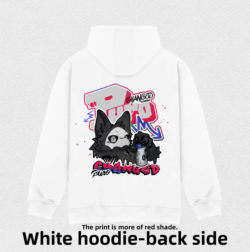 Changed Puro Cotton Hoodie Graffiti Hoodie 42077:730935