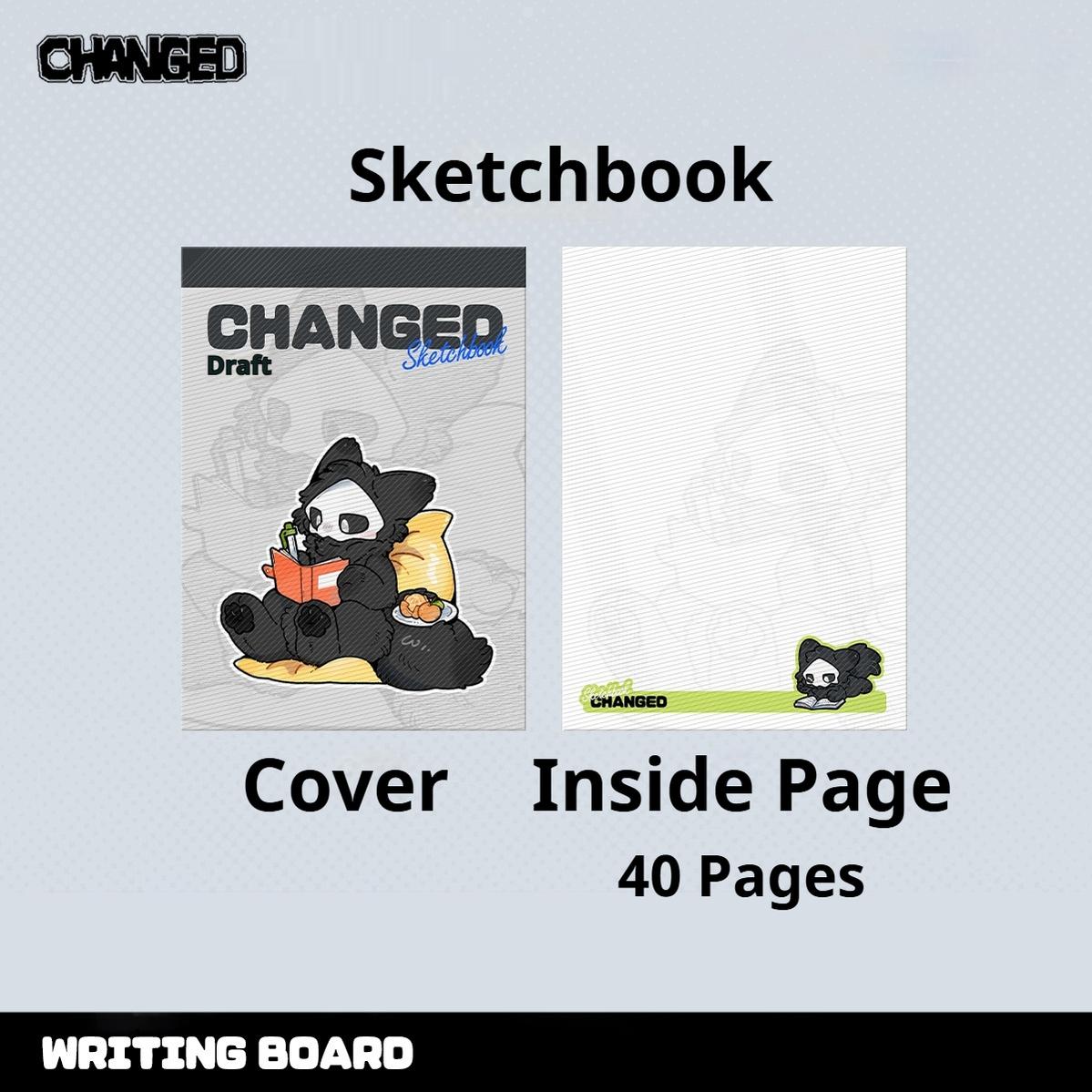 Changed Puro Sketchpad & Sketchbook with 40 A4-Sized Pages 42888:757066