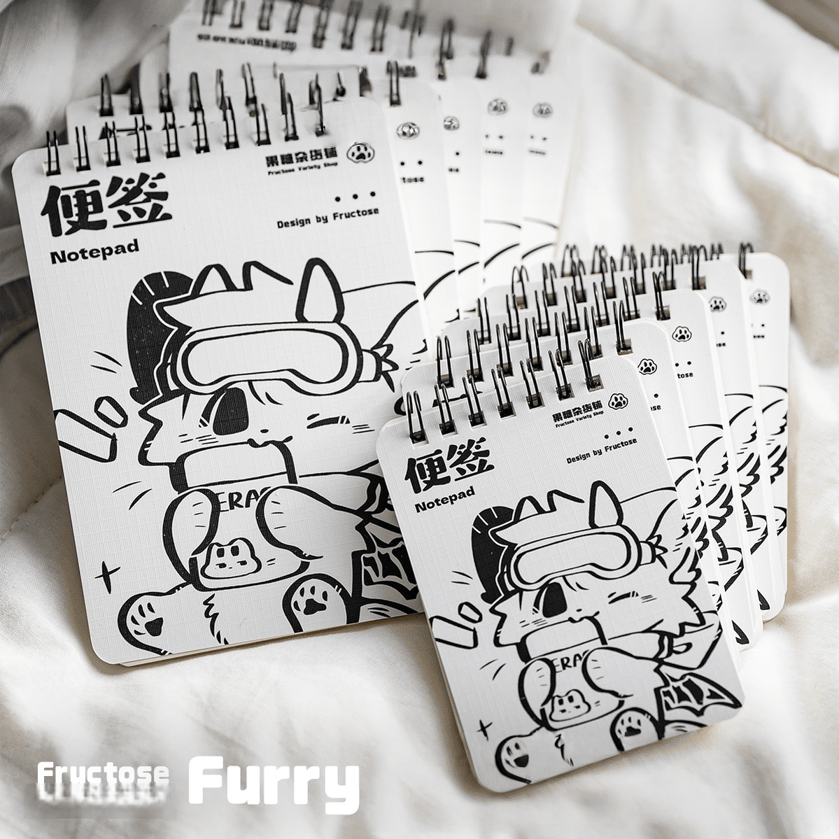 Fructose Variety Shop Sticky Note, A6 & A7 Size - TOY-ACC-97207 - Fructose Variety Shop - 42shops