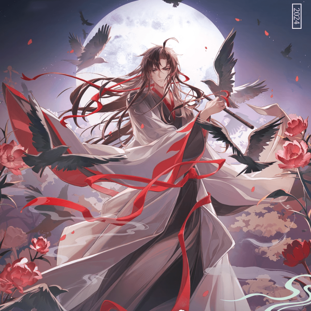 Mo Dao Zu Shi Wei Wuxian Standee Badge Color Paper 41332:738189