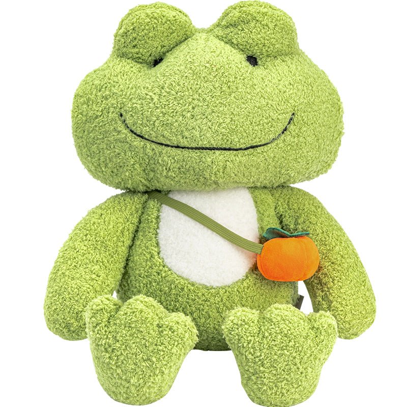 Cute Green Frog Plush Toy Stuffed Animal