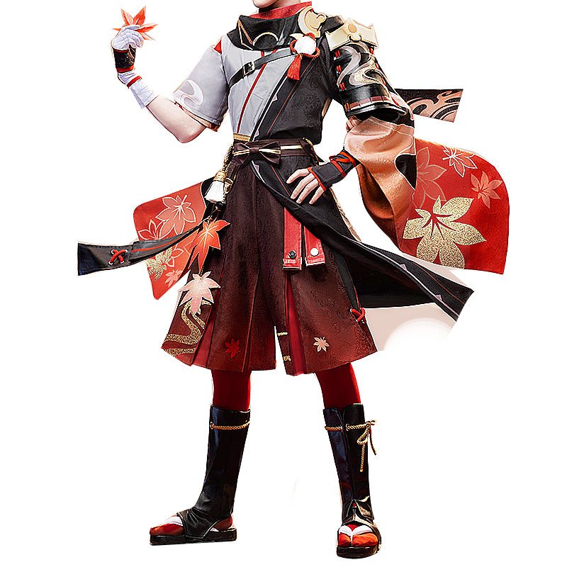 Genshin Impact Kazuha Cosplay Costume Full Set Of Cosplay Accessories