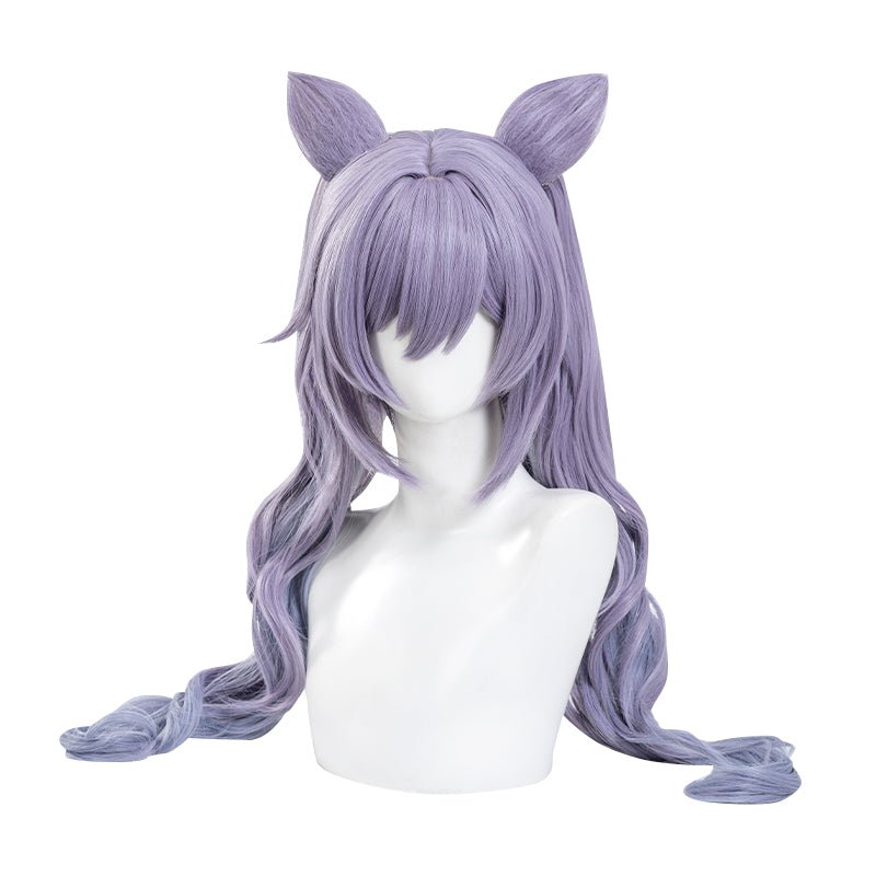 Genshin Impact Keqing Light Purple Cosplay Wig