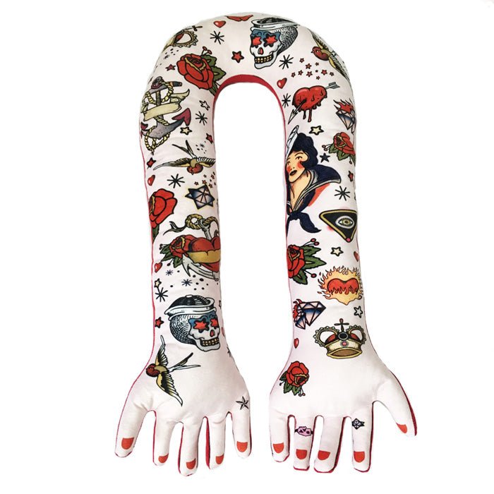 http://42shops.com/cdn/shop/products/halloween-dark-gothic-tattood-flower-arm-u-shaped-pillow-994895.jpg?v=1692428682