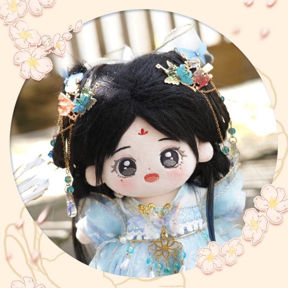 He Le Chinese Ancient Style Cute Cotton Doll