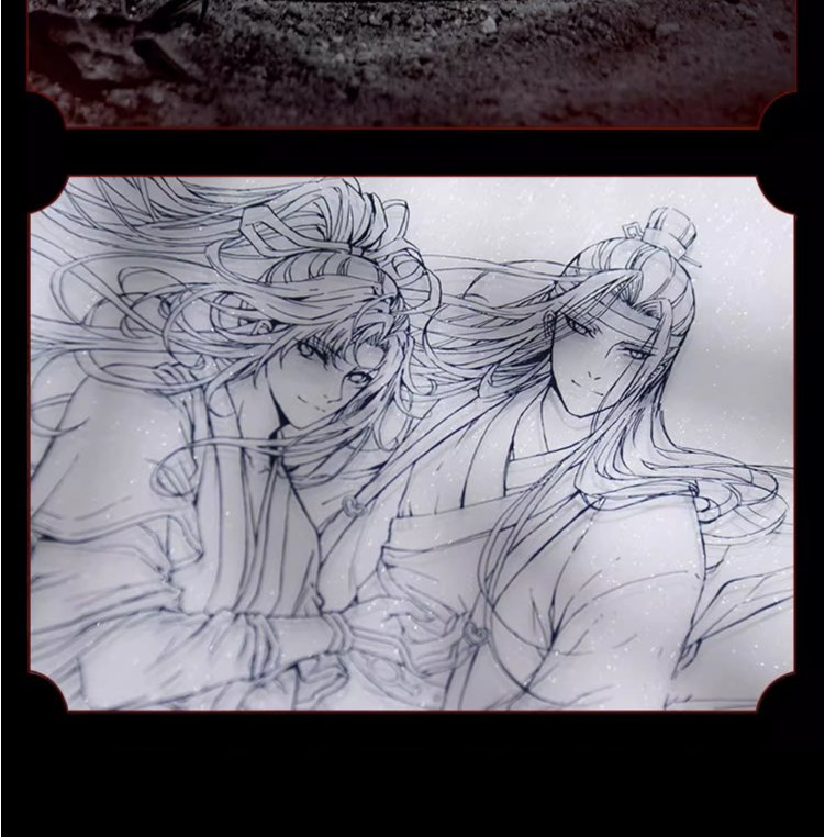 MDZS 5th Anniversary Wei Wuxian Lan Wangji Standee Colored Paper 29000:624609