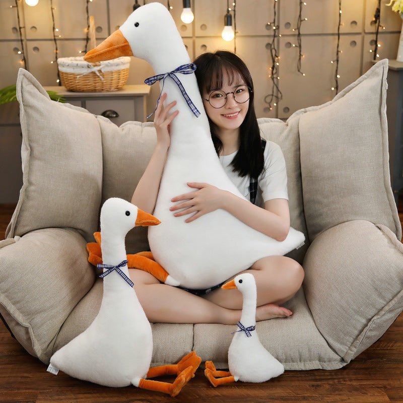 Big White Duck Plush Body Pillow – 42shops