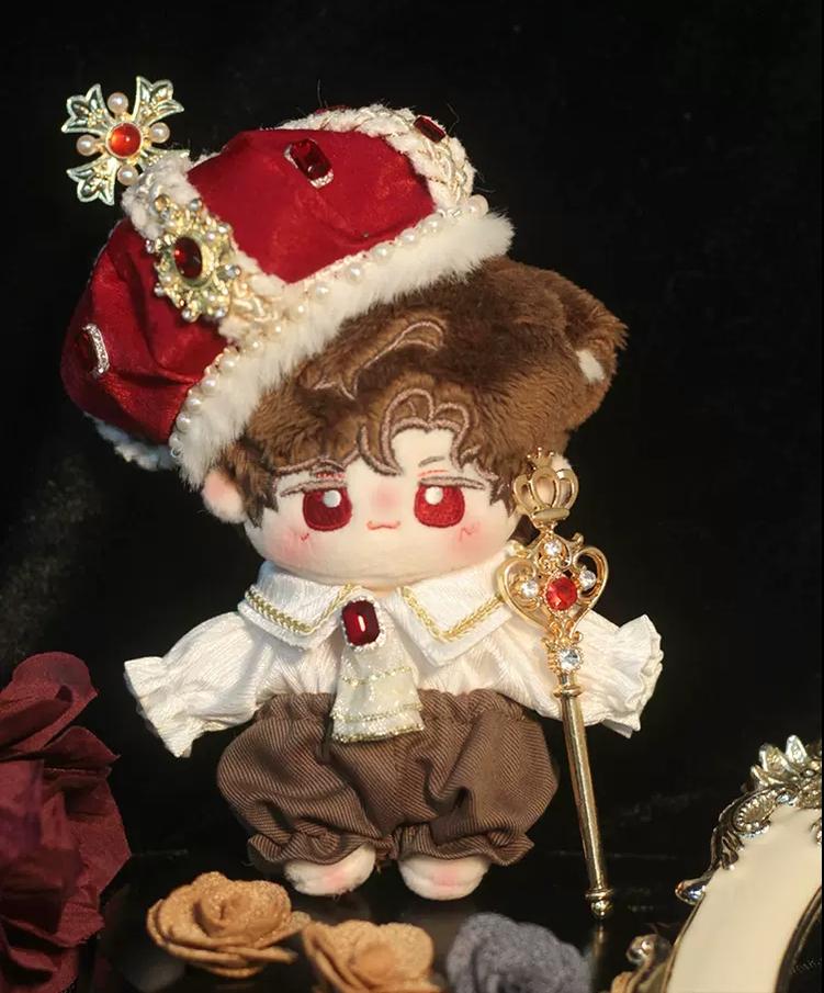 10cm Red Cotton Doll Clothes For Coronation Ceremony - TOY-PLU-143601 - TrippleCream - 42shops