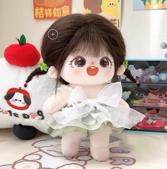 Cotton Doll Doll Clothes Doll Wig 7.9 Inches 32046:406856