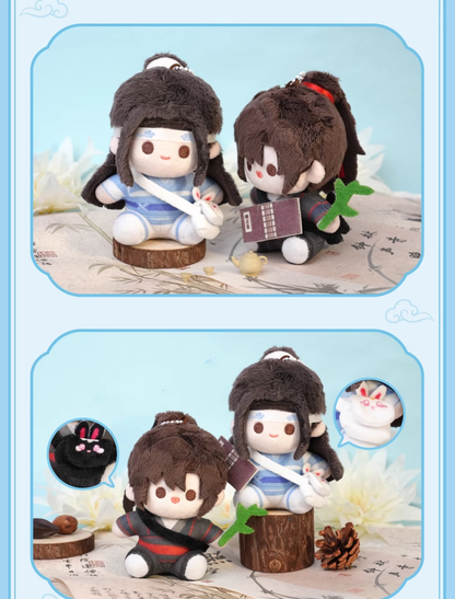 MDZS Cotton Doll Wei Wuxian Lan Wangji Plush Keychain 40064:650980