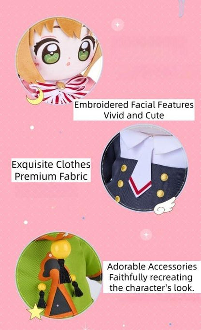 30cm Cardcaptor Sakura Cotton Doll, Sitting Style - TOY-PLU-153301 - MiniDoll - 42shops