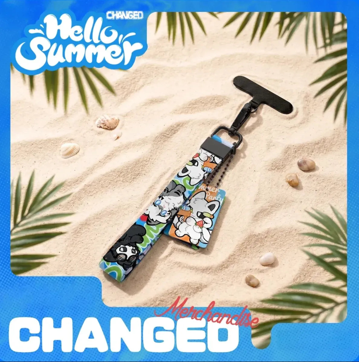 Changed Puro Phone Lanyard Strap, T-shaped Tether Tab 45614:856081