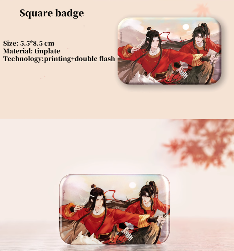 Mo Dao Zu Shi Merchandise Badges Standees Polaroids 40200:657326