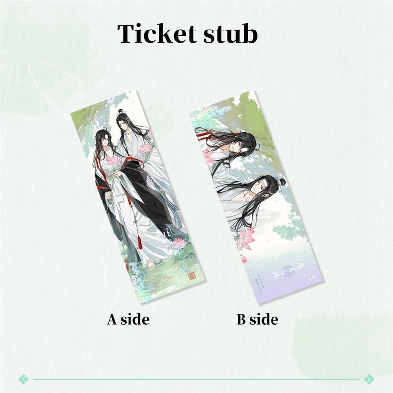 Mo Dao Zu Shi Themed Standees Color Paper Laser Tickets 40202:660402