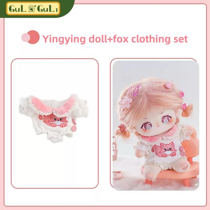 20cm Girls Cotton Doll And Doll Clothes Set - TOY-PLU-144625 - GuliGuli - 42shops