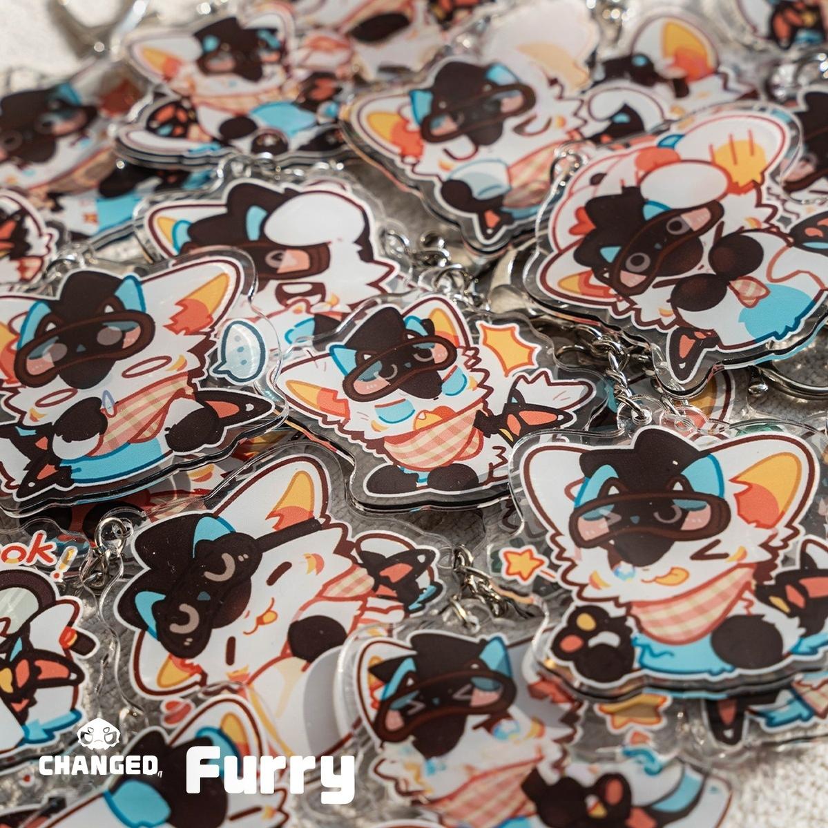 Changed Puro IP Collaboration Keychain Mystery Bag 43911:789126