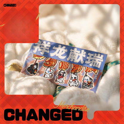 Chinese New Year Changed Merch Set, Puro, Colin, and Shark 44667:817874