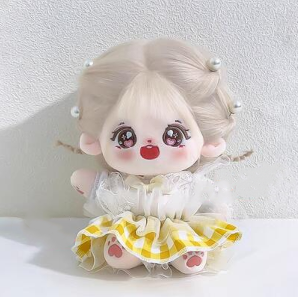 Cotton Doll Doll Clothes Doll Wig 7.9 Inches 32046:406852