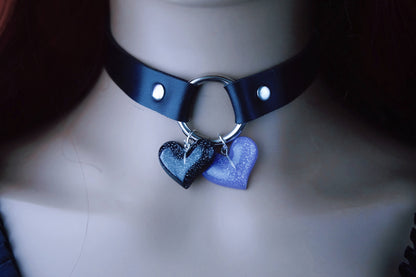 Halloween Dark Gothic Original Handmade Leather Collar Choker