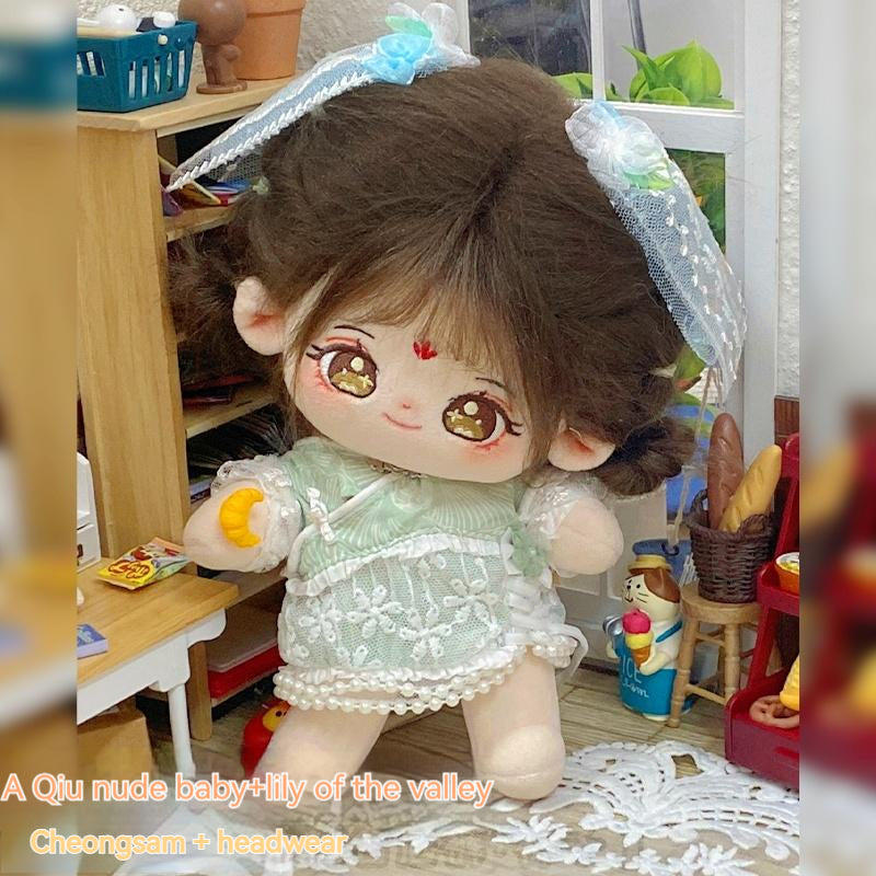 Aqiu Ancient Style Cotton Doll Hanfu Doll Clothes