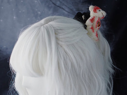 Halloween Dark Gothic Hair Accessories Bloody Rabbit Hair Ties