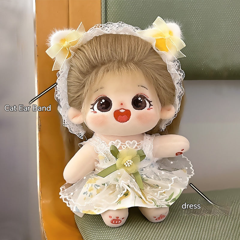 Cotton Doll Doll Clothes Doll Wig 7.9 Inches 32046:380628