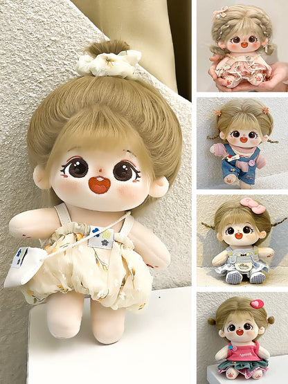 Cotton Doll Doll Clothes Doll Wig 7.9 Inches 32046:380446