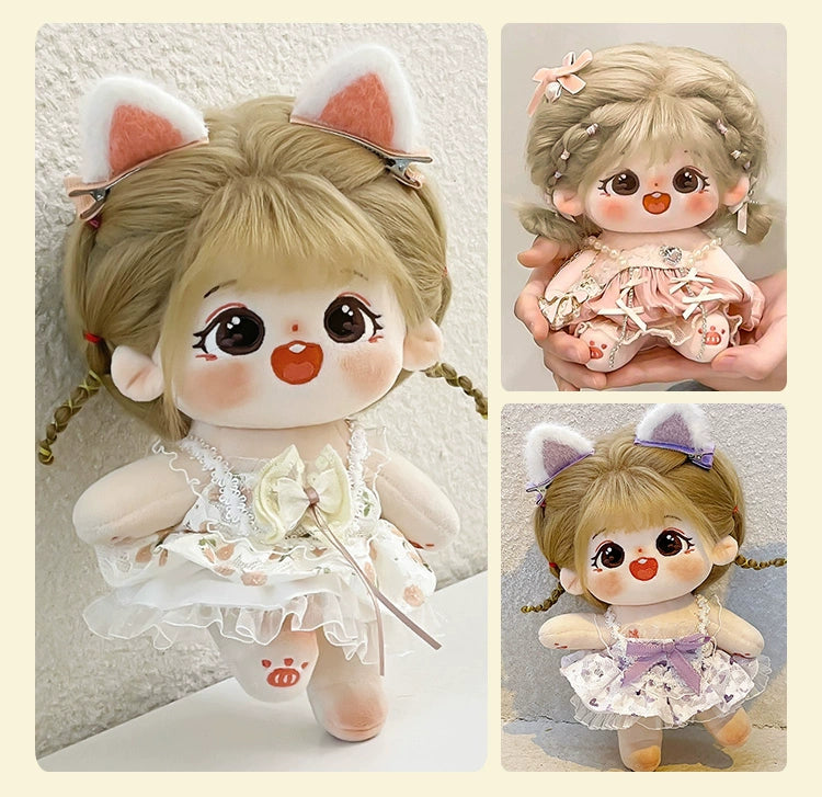 Cotton Doll Doll Clothes Doll Wig 7.9 Inches 32046:380408