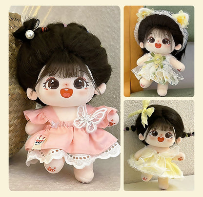 Cotton Doll Doll Clothes Doll Wig 7.9 Inches 32046:380506