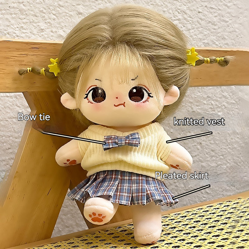 Cotton Doll Doll Clothes Doll Wig 7.9 Inches 32046:380616
