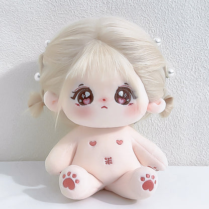 Cotton Doll Doll Clothes Doll Wig 7.9 Inches 32046:380504