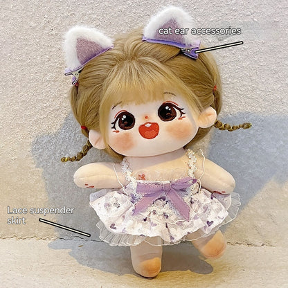 Cotton Doll Doll Clothes Doll Wig 7.9 Inches 32046:380632