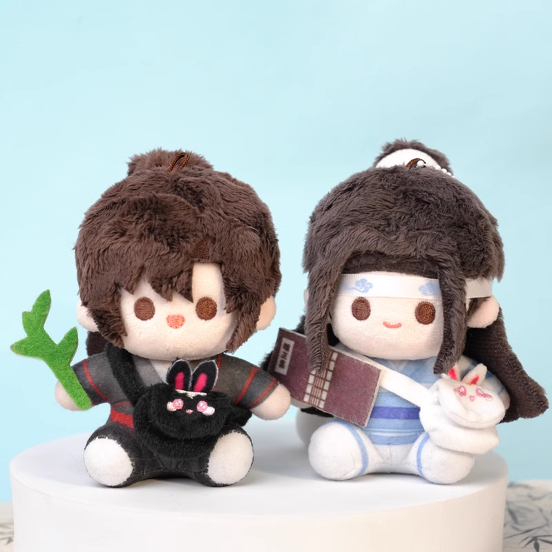 MDZS Cotton Doll Wei Wuxian Lan Wangji Plush Keychain 40064:650964