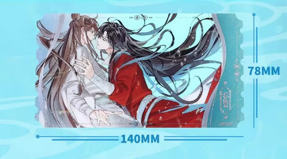 TGCF Xie Lian Hua Cheng Color Paper And Badge 40060:650668