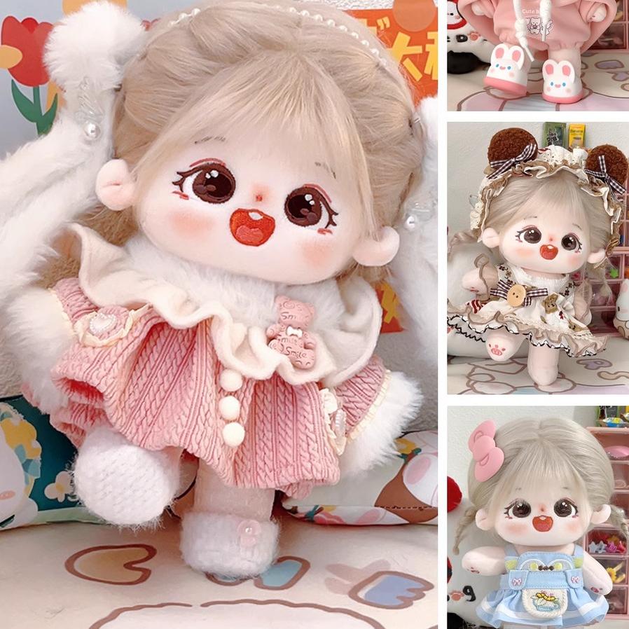 Cotton Doll Doll Clothes Doll Wig 7.9 Inches 32046:380540