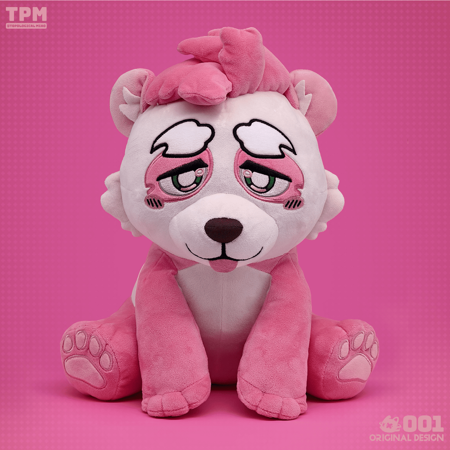 Alex the Pink Panda Plush Doll, Removable Outfit - TOY-PLU-152601 - Plush Husband Limited Drop Shop - 42shops