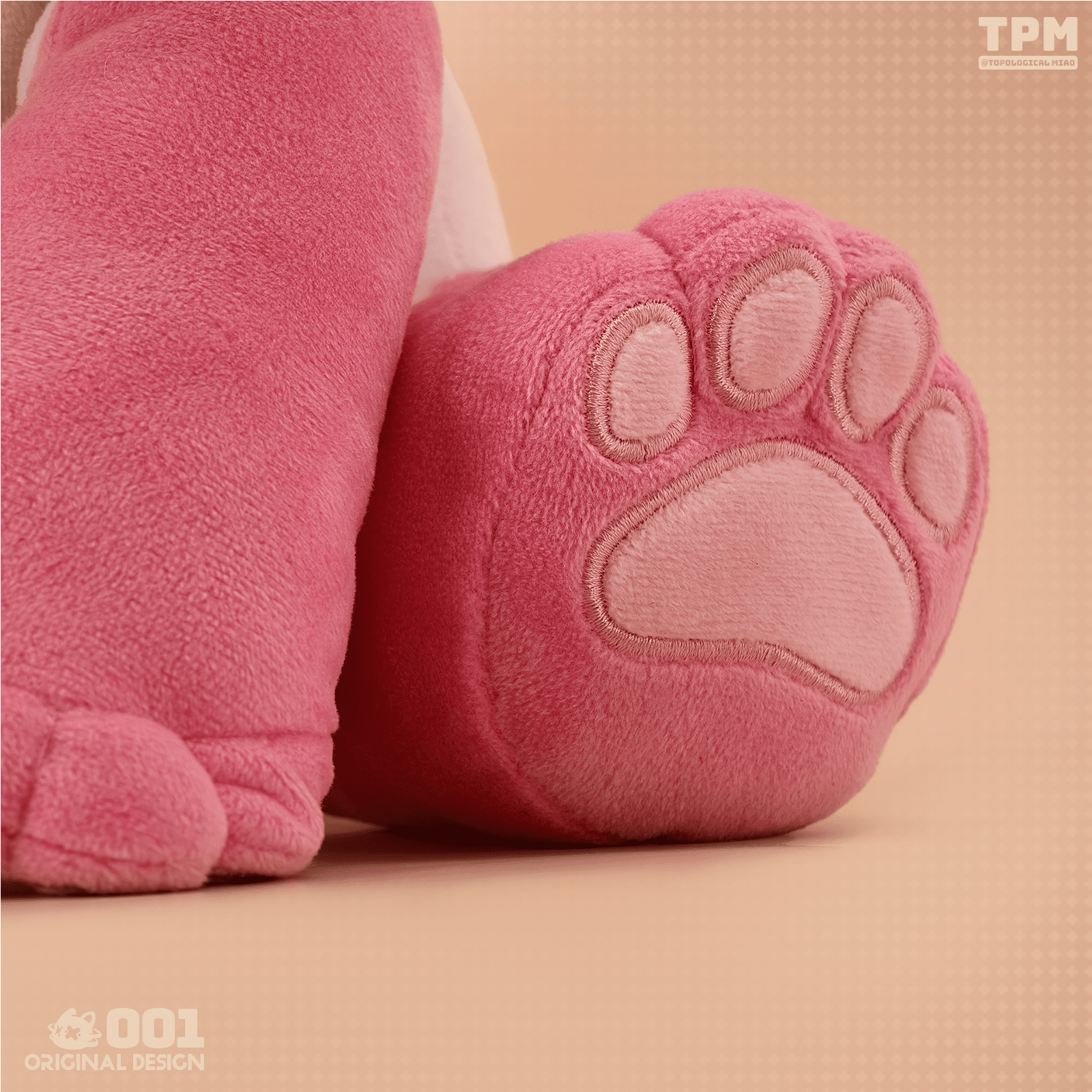 Alex the Pink Panda Plush Doll, Removable Outfit - TOY-PLU-152603 - Plush Husband Limited Drop Shop - 42shops