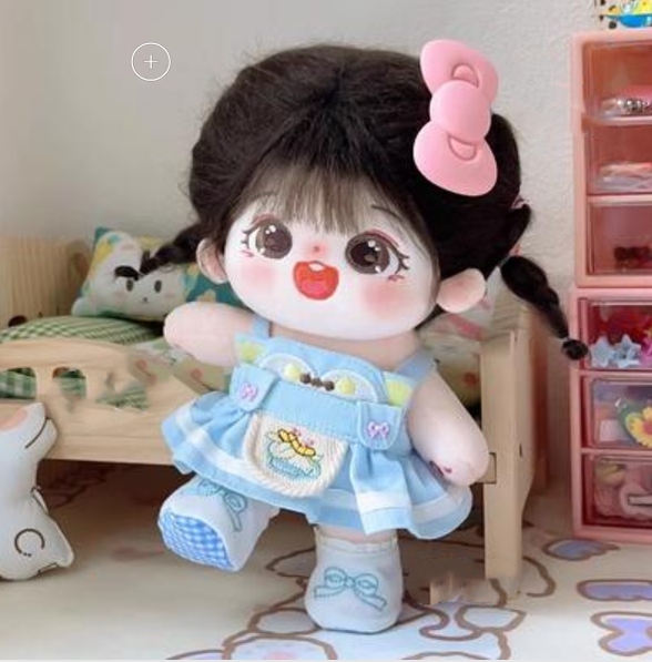Cotton Doll Doll Clothes Doll Wig 7.9 Inches 32046:406854