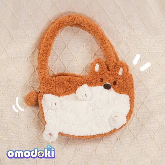 Cartoon Little Fox Cat Plush Handbag - TOY-PLU-109204 - omodoki - 42shops