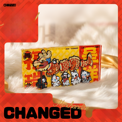 Chinese New Year Changed Merch Set, Puro, Colin, and Shark 44667:817871