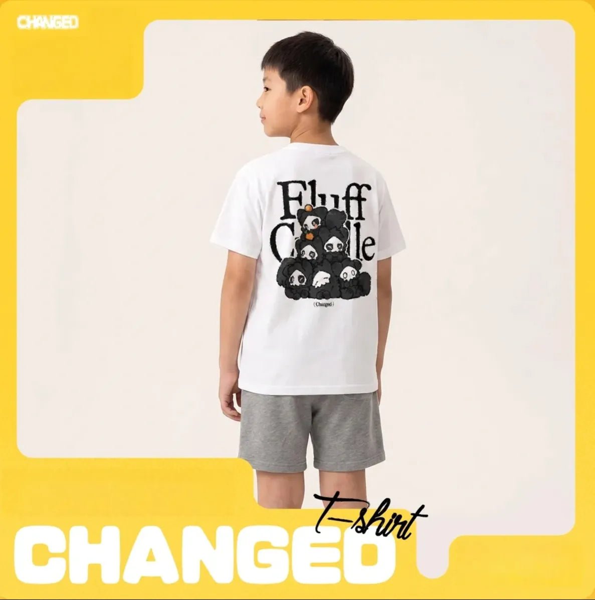 Changed Cotton T-Shirt, Puro Print - COS-CO-248E01 - Changed - 42shops