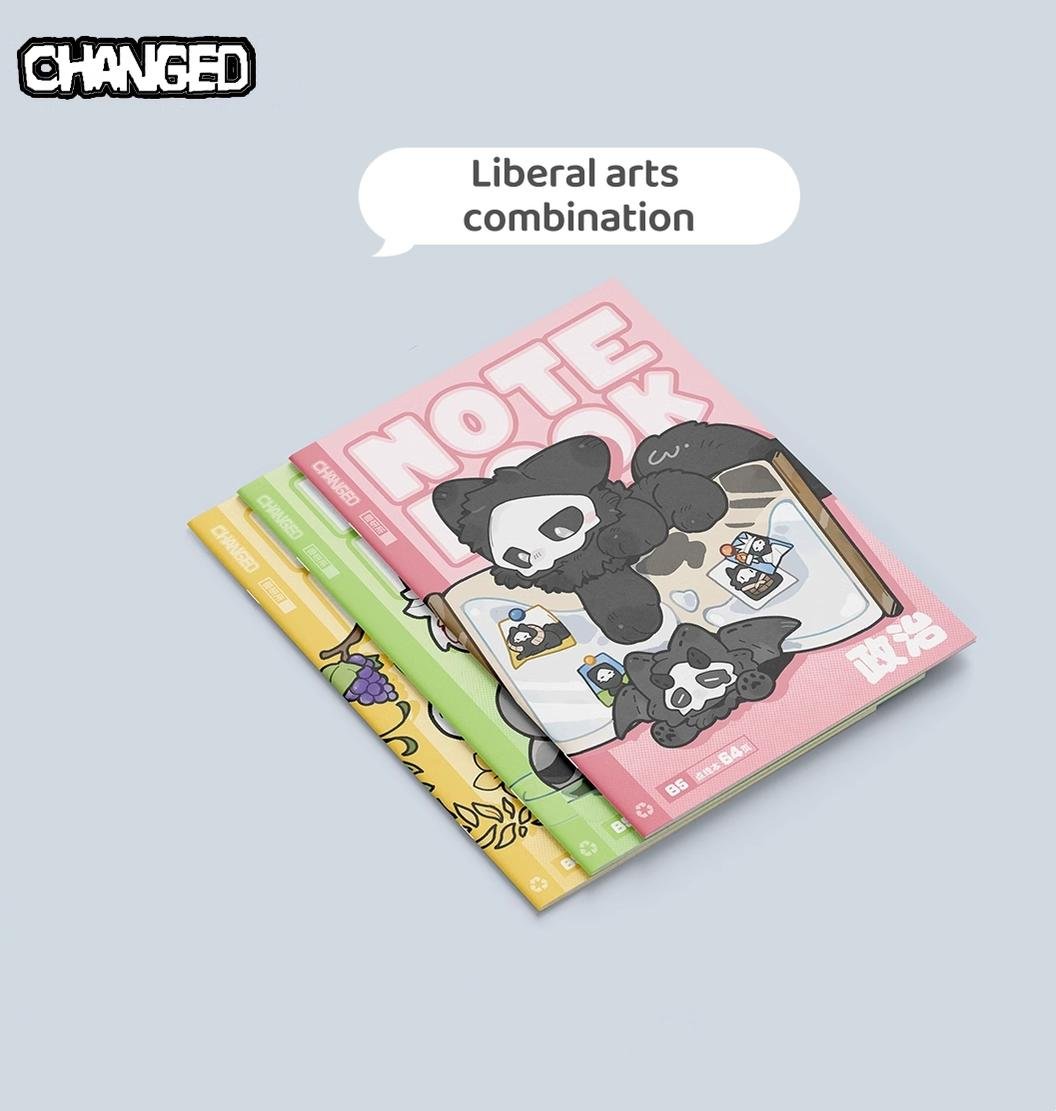 Changed Furry Lab B5 Notebook For Homework - TOY - ACC - 82212 - Changed - 42shops