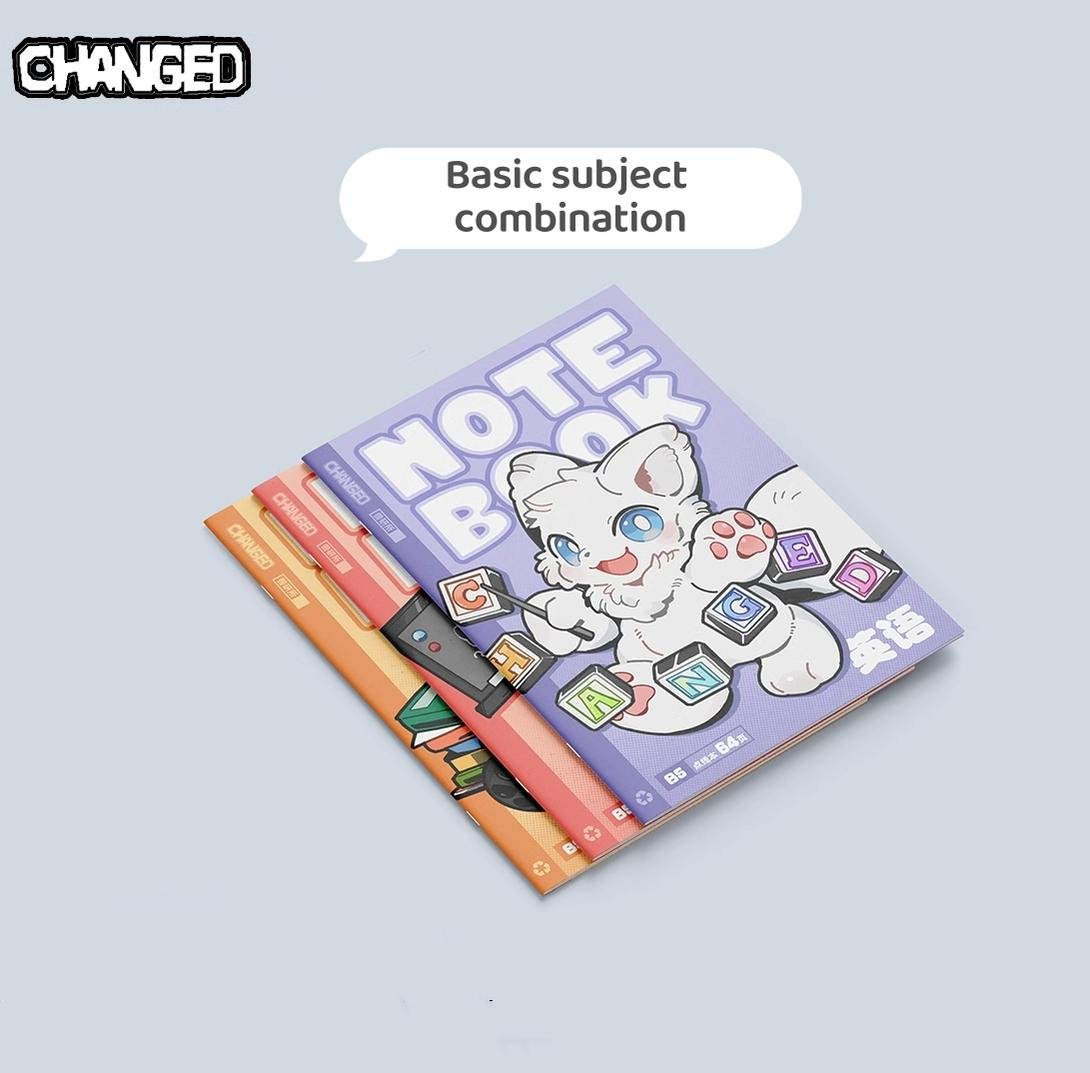 Changed Furry Lab B5 Notebook For Homework - TOY - ACC - 82210 - Changed - 42shops