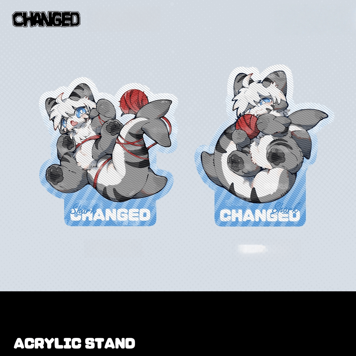 Changed Game Acrylic Standee, Puro, Shark and Dr. K 43778:785352