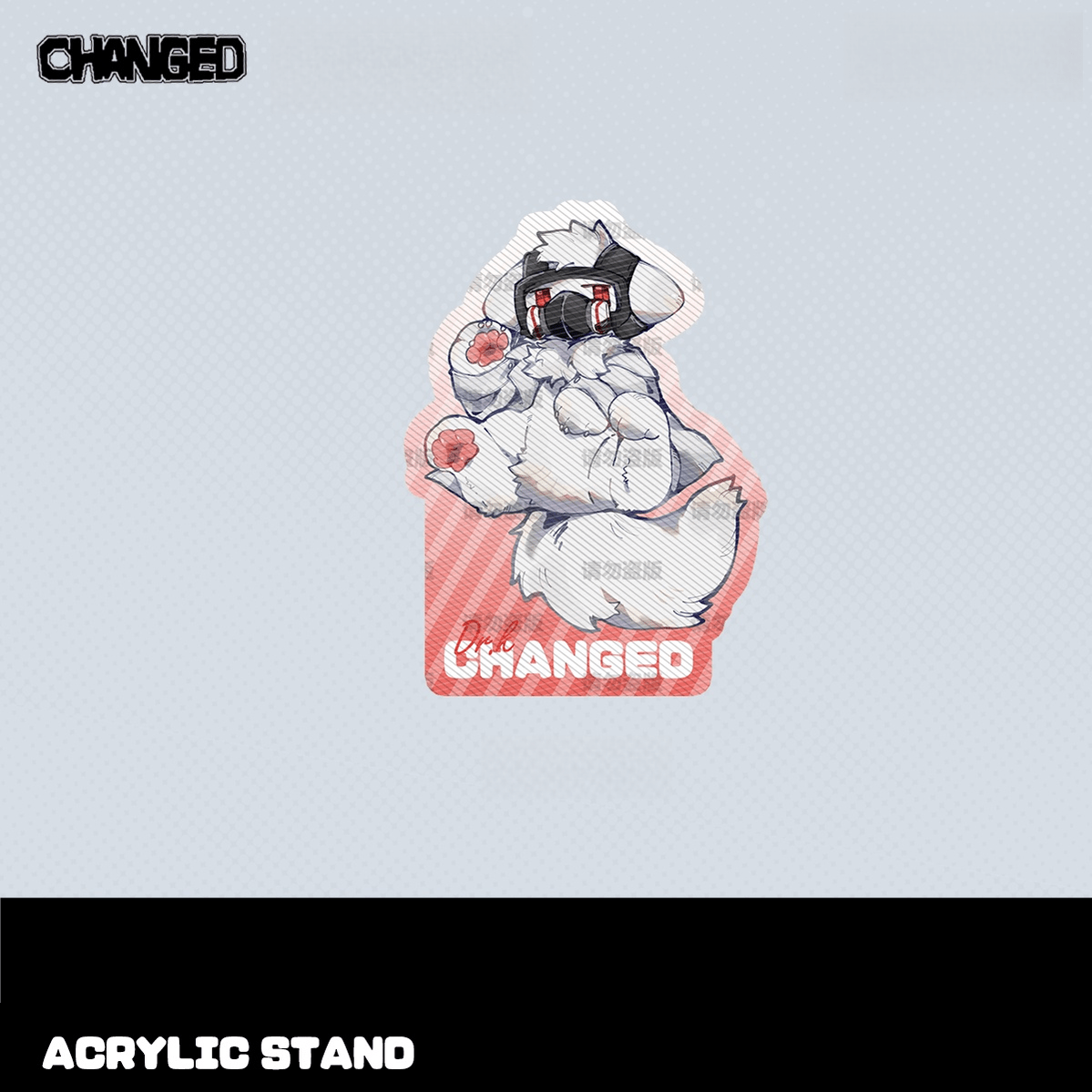 Changed Game Acrylic Standee, Puro, Shark and Dr. K 43778:785354