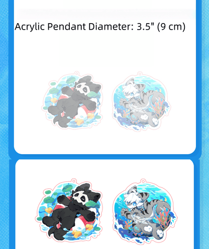 Changed Keychain, Acrylic Puro & Tiger Shark Pendant - TOY-ACC-985E01 - Changed - 42shops