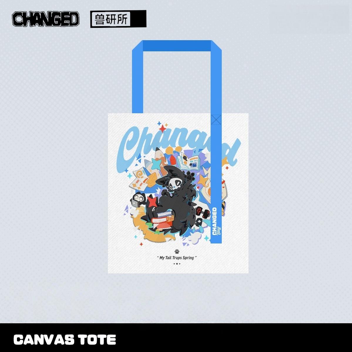 Changed Official, Puro Canvas Bag, Shark Badge - TOY - ACC - 94501 - Changed - 42shops