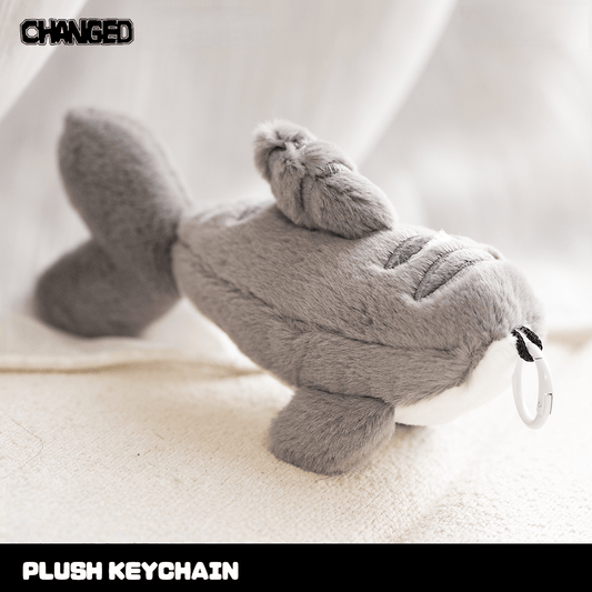 Changed Official Shark Cotton Tail Keychain 43779:785840