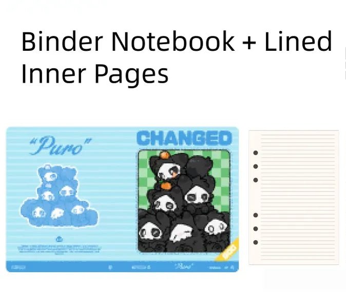 Changed Puro A5 Loose Leaf Notebook - TOY-ACC-995E02 - Changed - 42shops